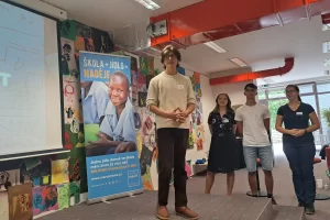 prezentace Biskupské gymnázium, žákovská konference Škola a udržitelnost 2024