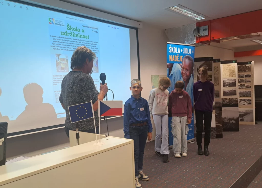 prezentace ZŠ Heršpice, konference Škola a udržitelnost 2025
